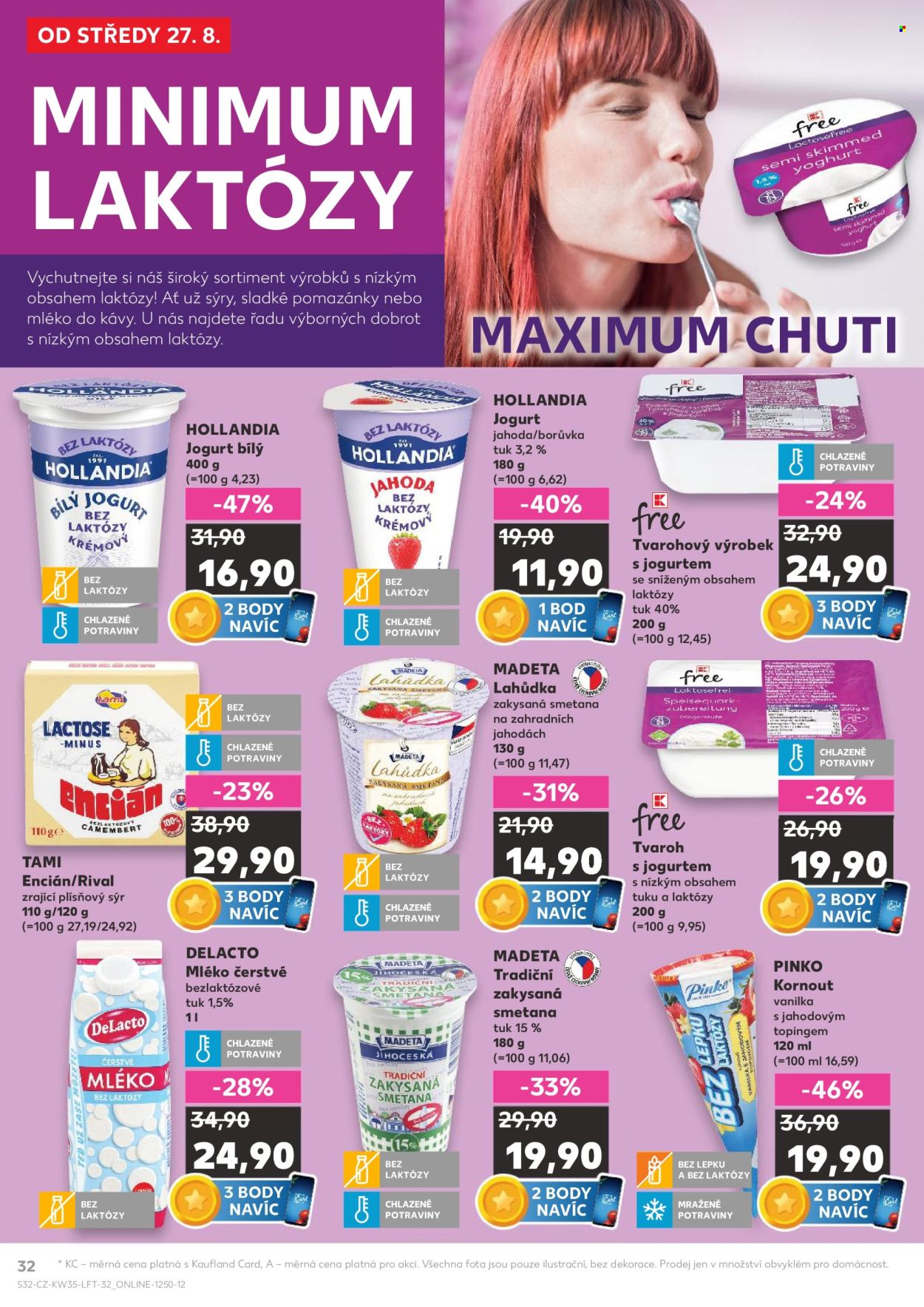 Leták Kaufland - 27.8.2025 - 2.9.2025. Strana 32