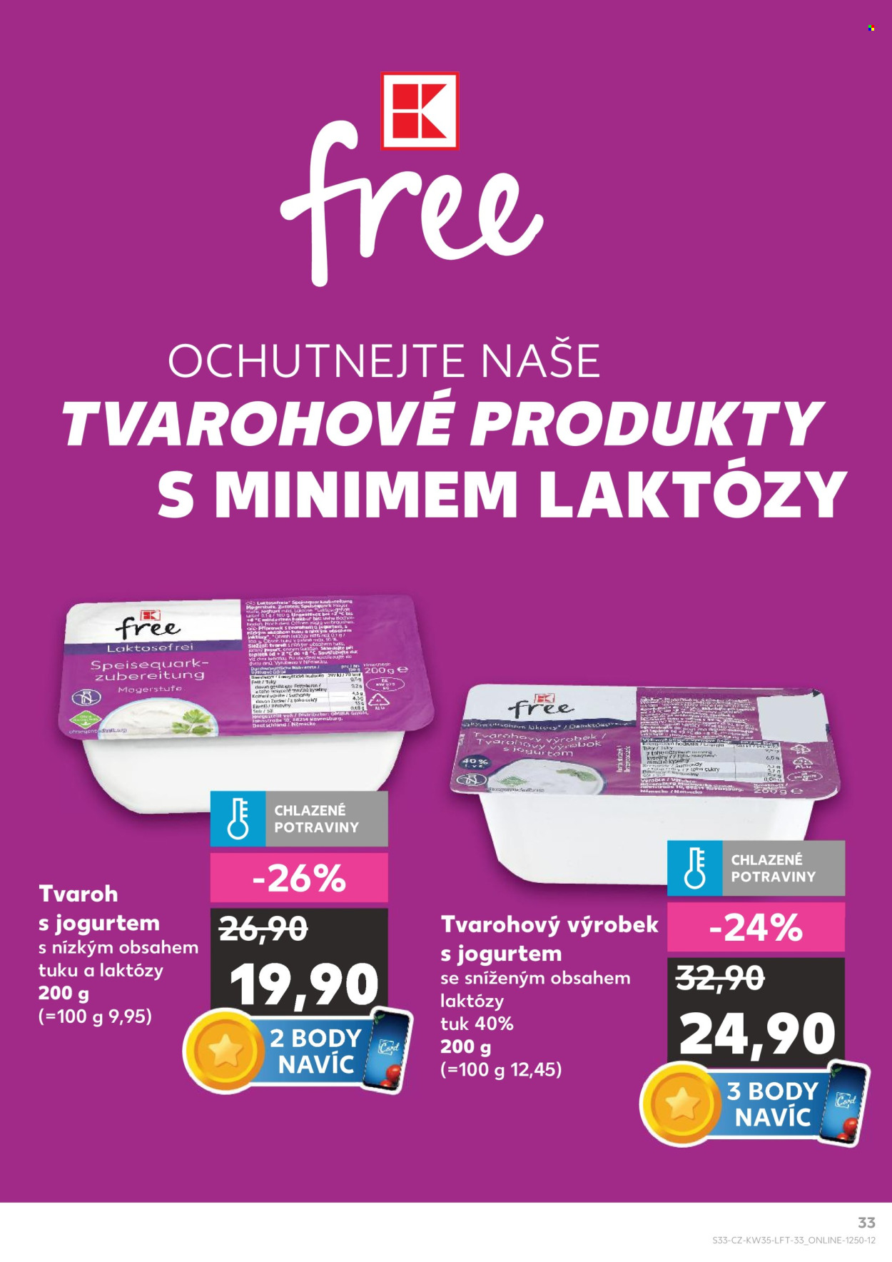 Leták Kaufland - 27.8.2025 - 2.9.2025. Strana 33