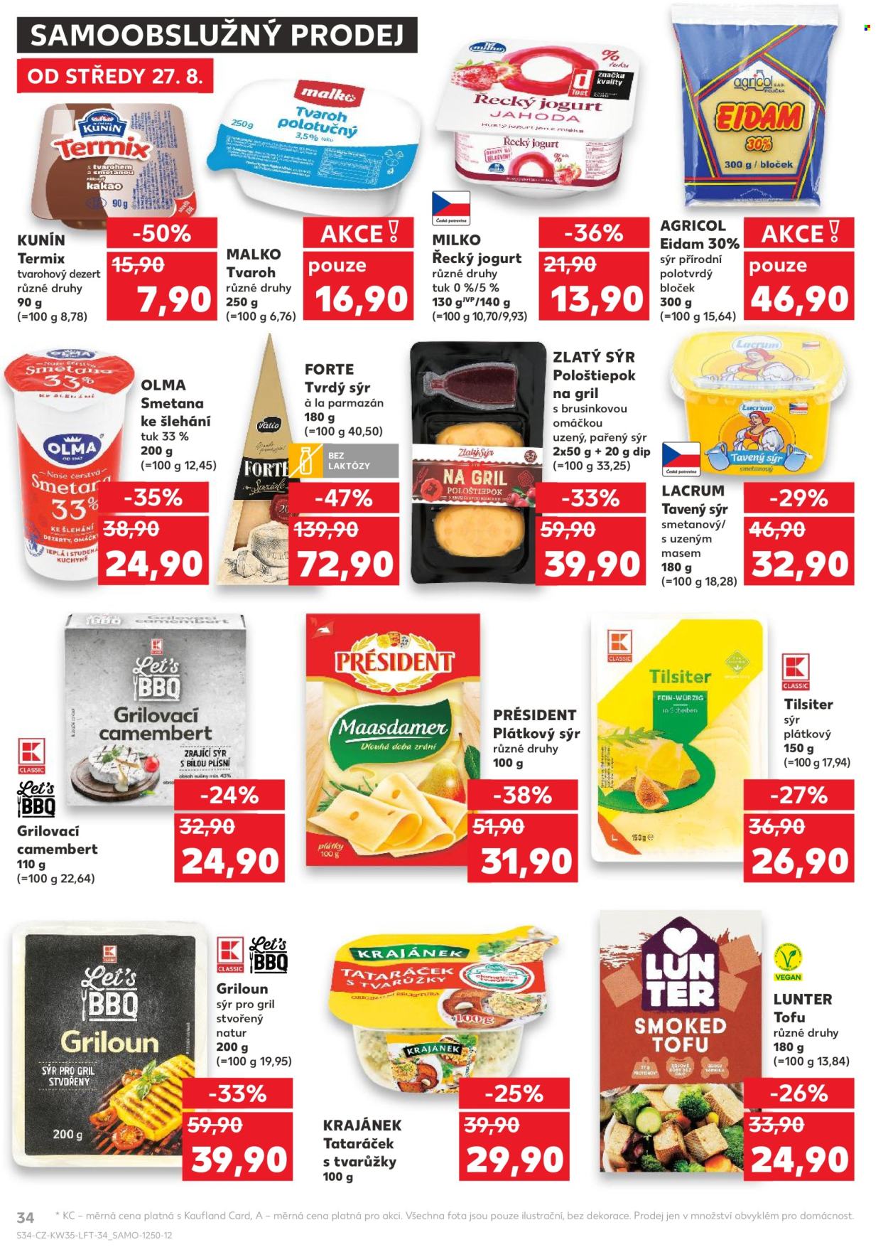 Leták Kaufland - 27.8.2025 - 2.9.2025. Strana 34