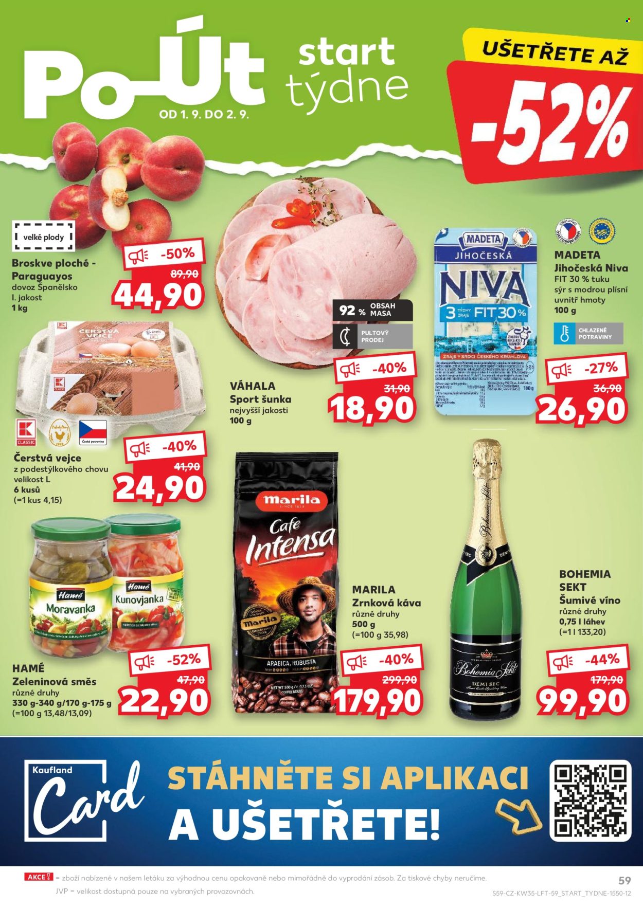 Leták Kaufland - 27.8.2025 - 2.9.2025. Strana 59