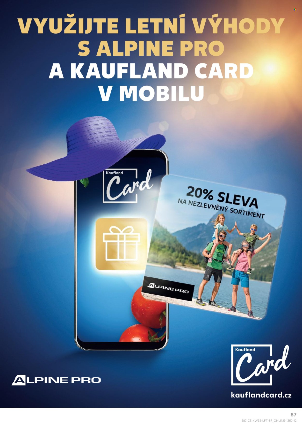 Leták Kaufland - 27.8.2025 - 2.9.2025. Strana 87