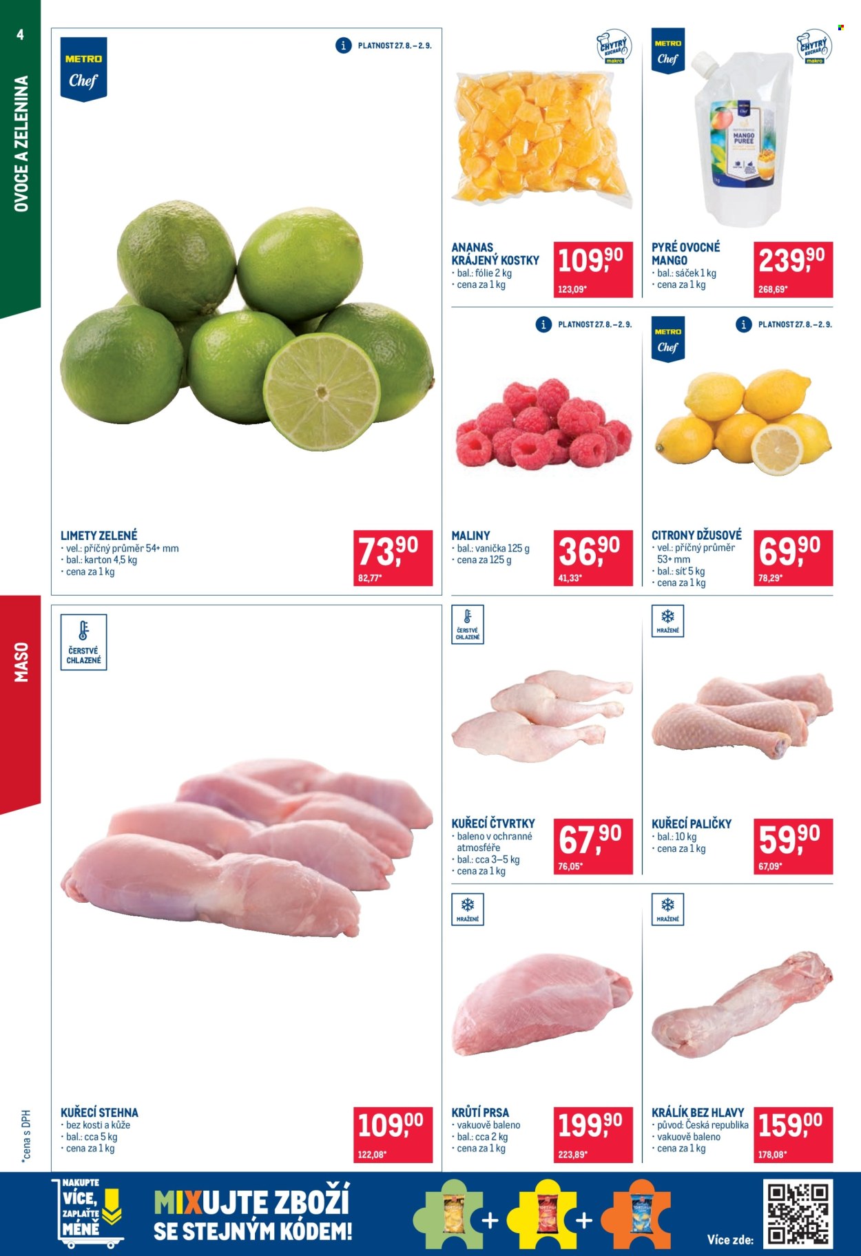 Leták MAKRO - 27.8.2025 - 9.9.2025. Strana 4