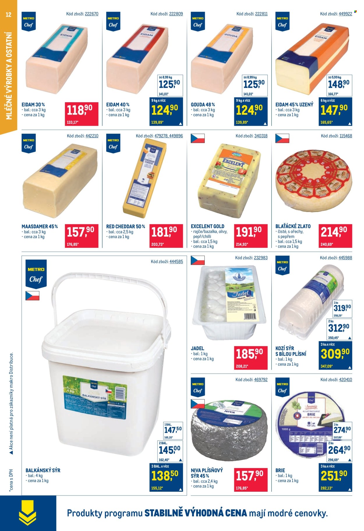 Leták MAKRO - 27.8.2025 - 9.9.2025. Strana 12