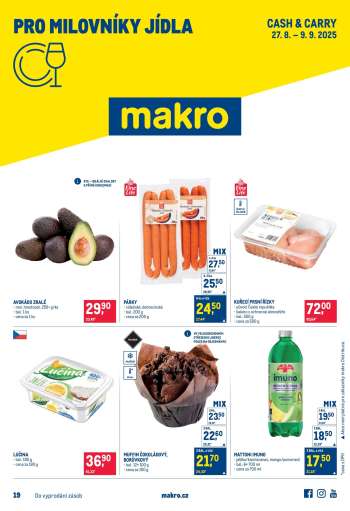 Leták MAKRO - 27.8.2025 - 9.9.2025.