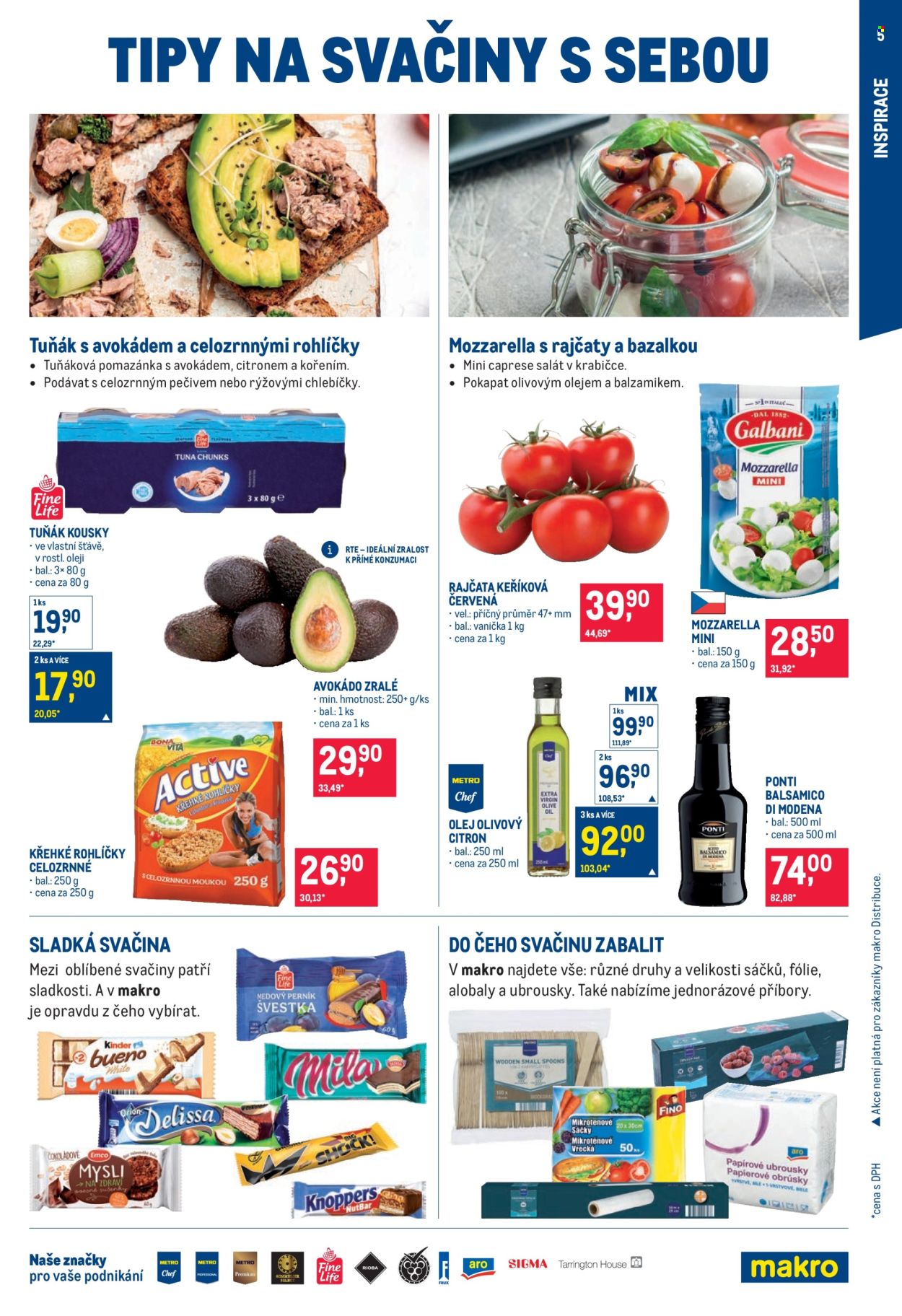 Leták MAKRO - 27.8.2025 - 9.9.2025. Strana 5