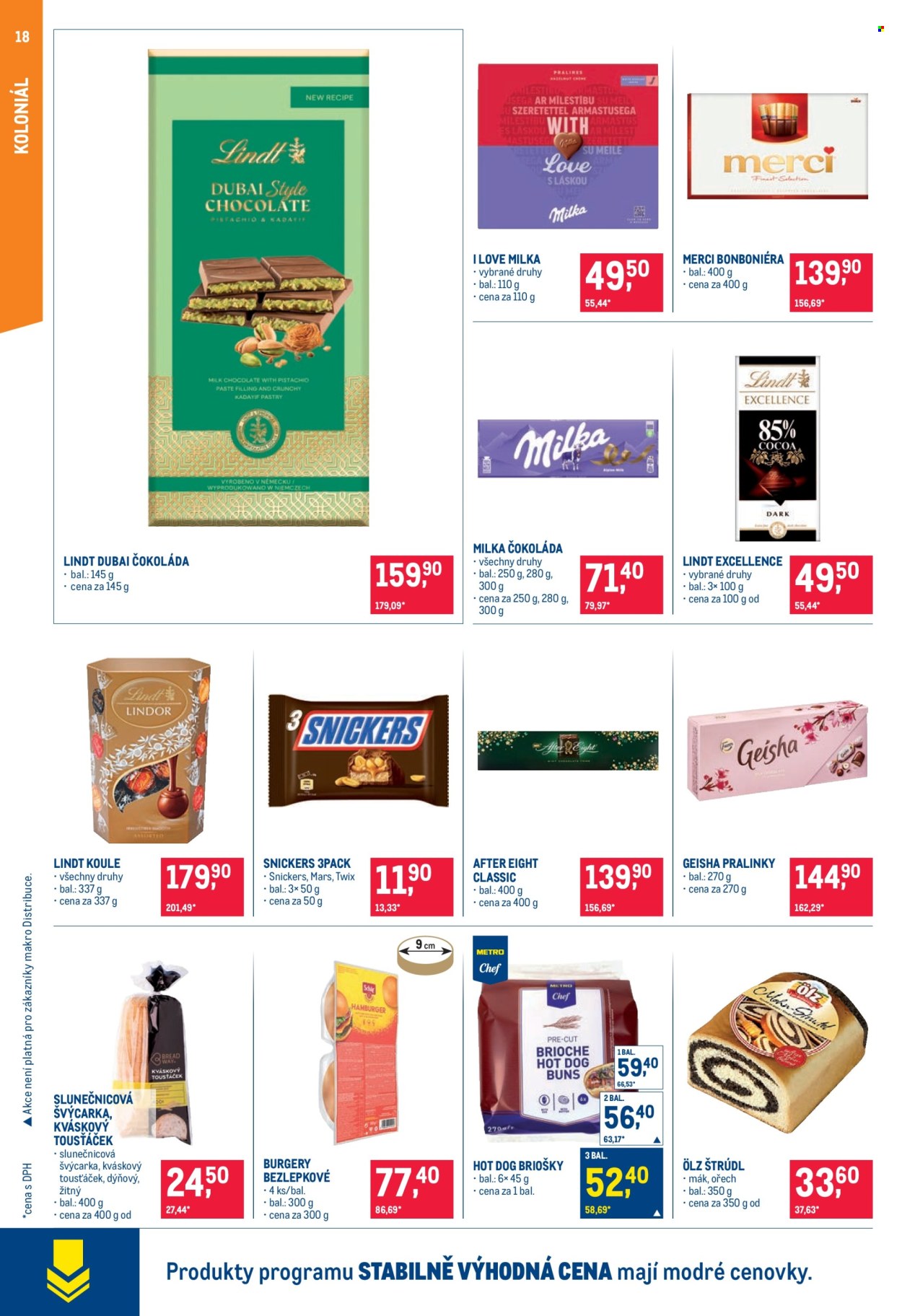 Leták MAKRO - 27.8.2025 - 9.9.2025. Strana 18