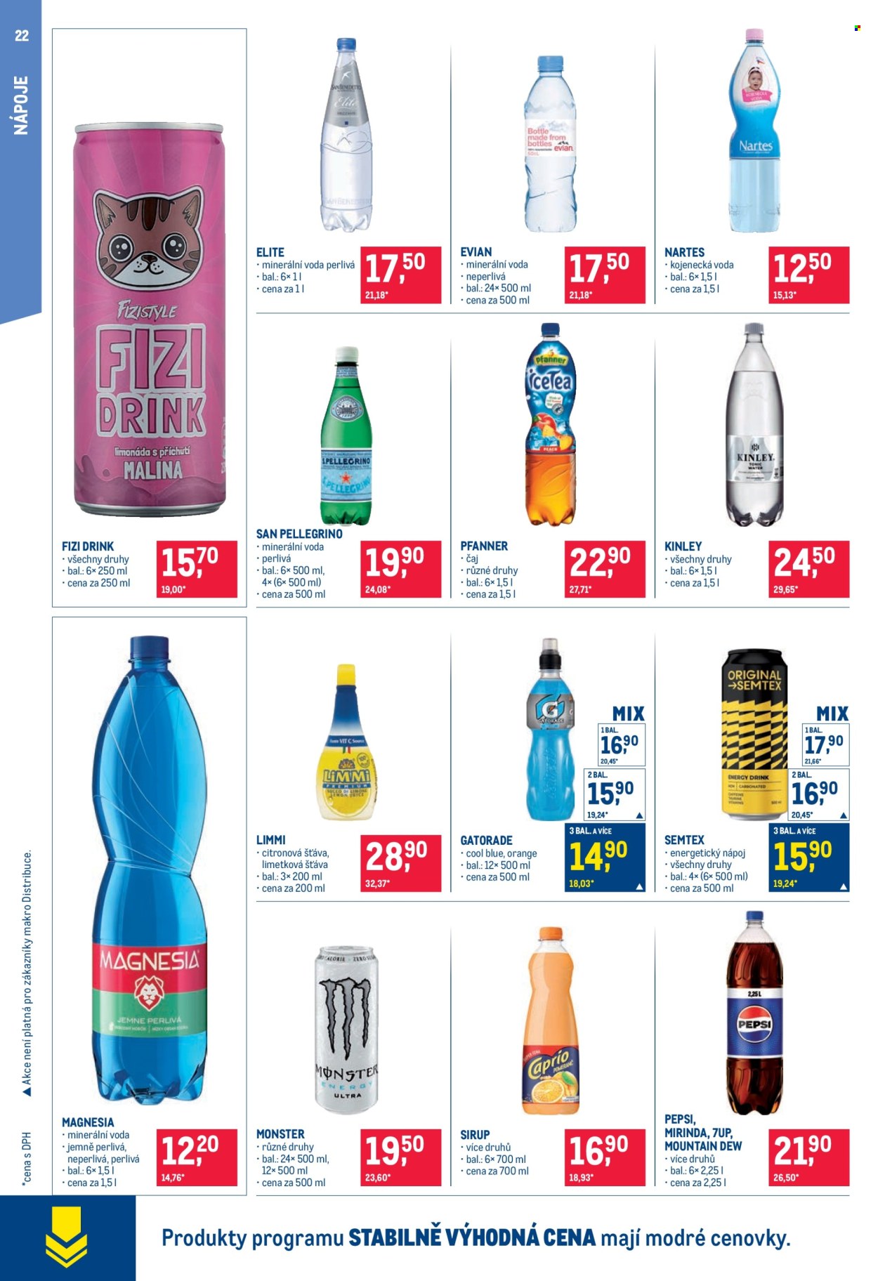 Leták MAKRO - 27.8.2025 - 9.9.2025. Strana 22