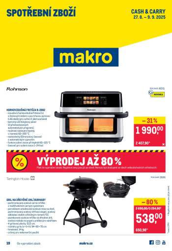 Leták MAKRO - 27.8.2025 - 9.9.2025.