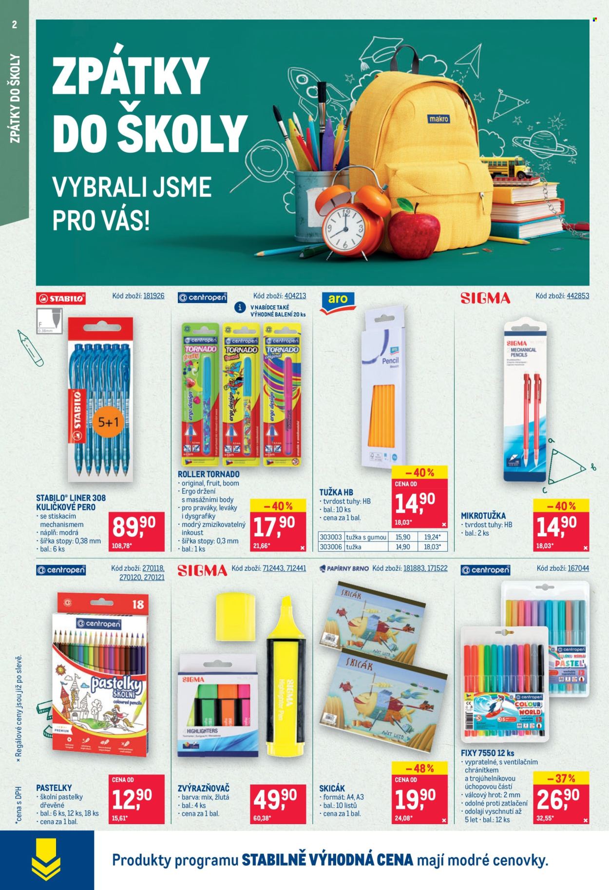 Leták MAKRO - 27.8.2025 - 9.9.2025. Strana 2