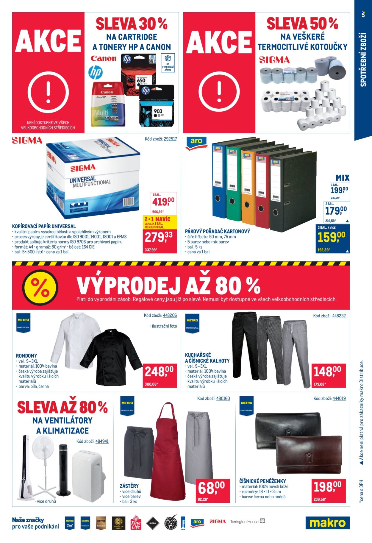Leták MAKRO - 27.8.2025 - 9.9.2025. Strana 5