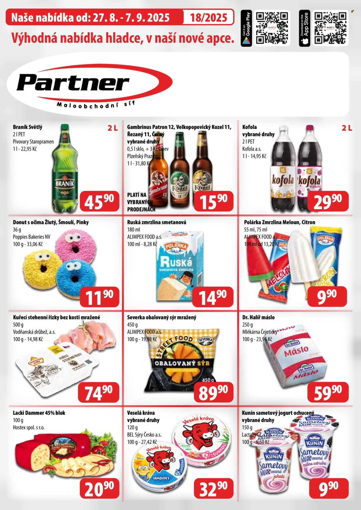 Leták Partner - 27.8.2025 - 7.9.2025. Strana 1