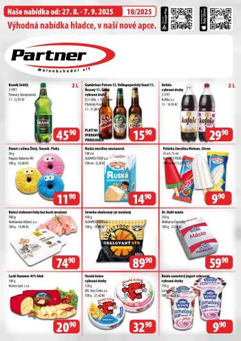 Leták Partner - 27.8.2025 - 7.9.2025.