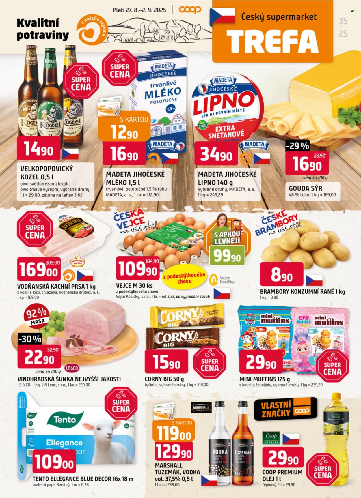 Leták TREFA coop - 27.8.2025 - 2.9.2025. Strana 1
