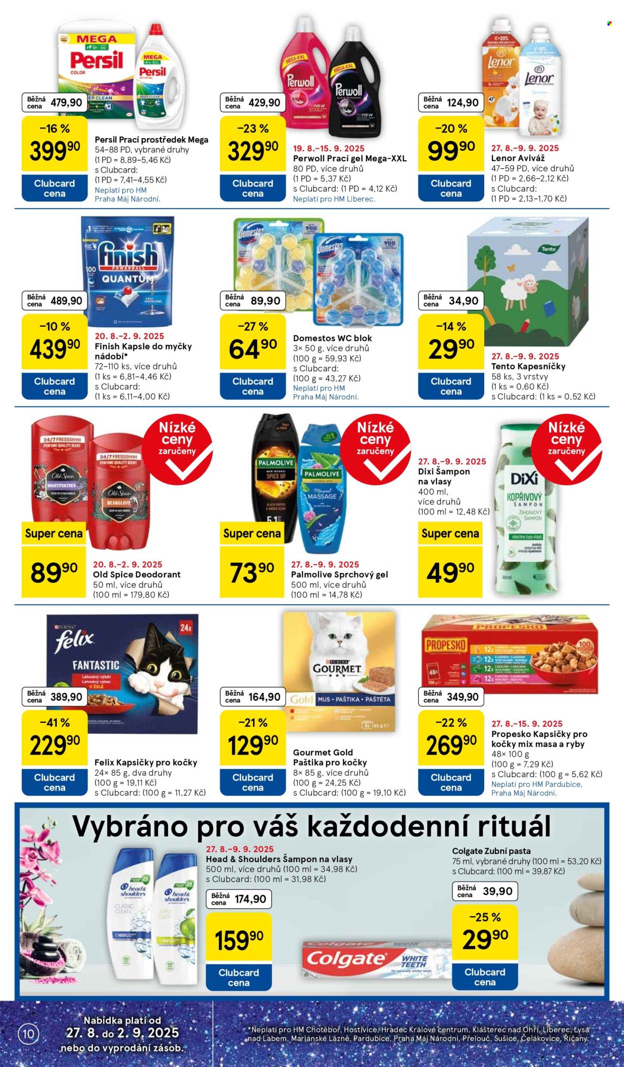 Leták TESCO - 27.8.2025 - 2.9.2025. Strana 10