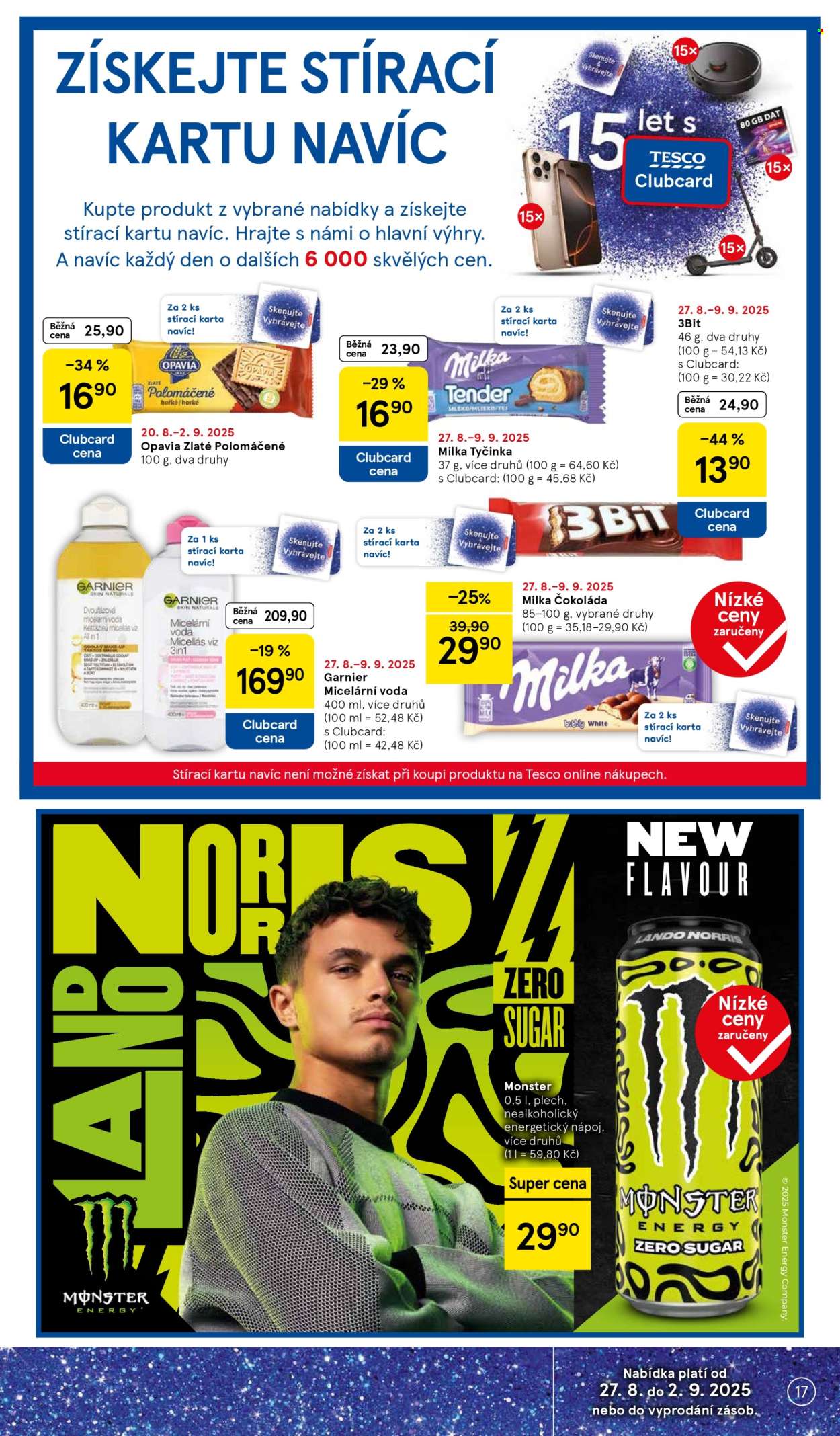 Leták TESCO - 27.8.2025 - 2.9.2025. Strana 17