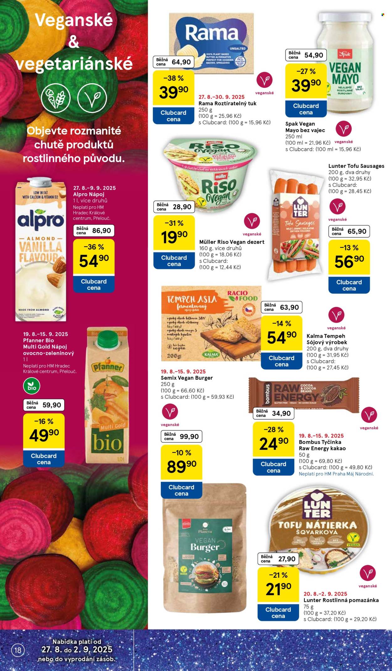 Leták TESCO - 27.8.2025 - 2.9.2025. Strana 18