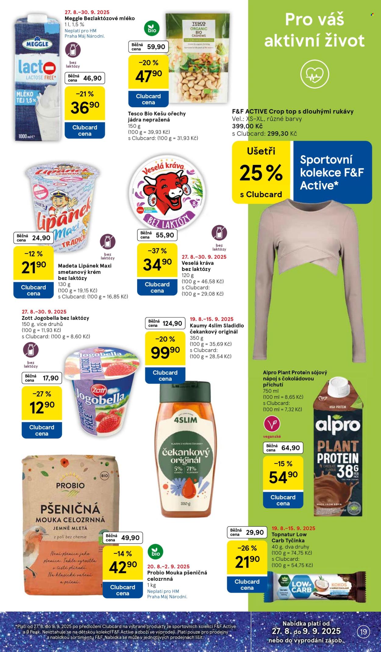 Leták TESCO - 27.8.2025 - 2.9.2025. Strana 19