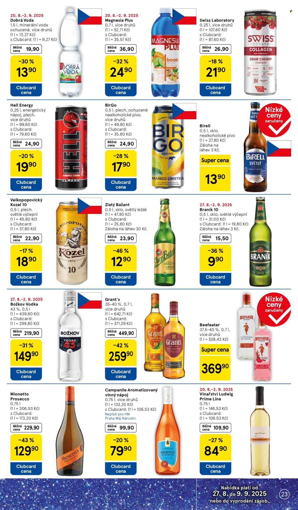Leták TESCO - 27.8.2025 - 2.9.2025. Strana 23