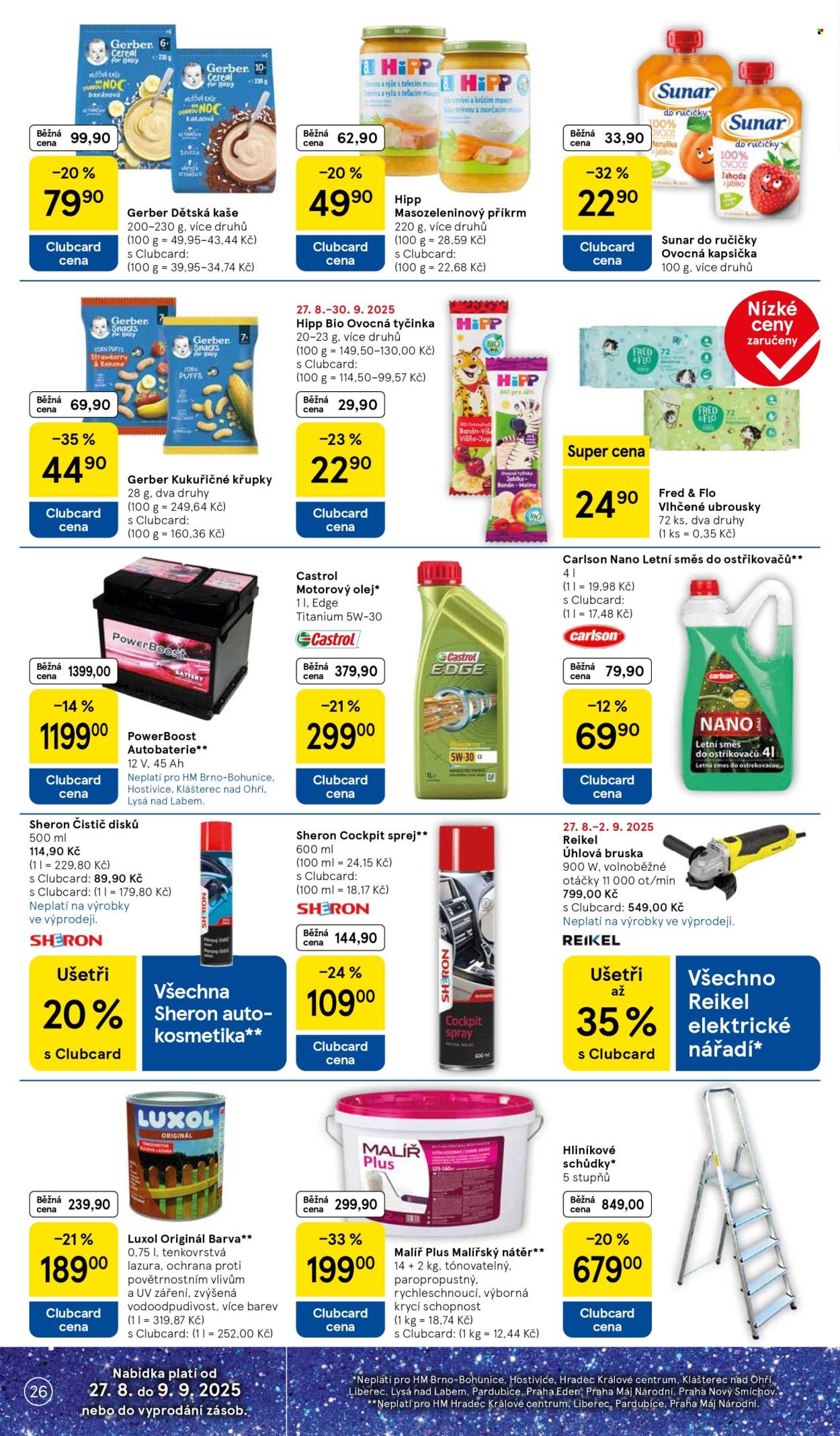 Leták TESCO - 27.8.2025 - 2.9.2025. Strana 26