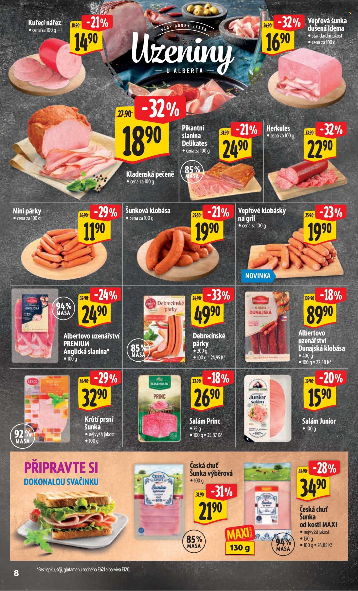 Leták Albert Hypermarket - 27.8.2025 - 2.9.2025. Strana 15