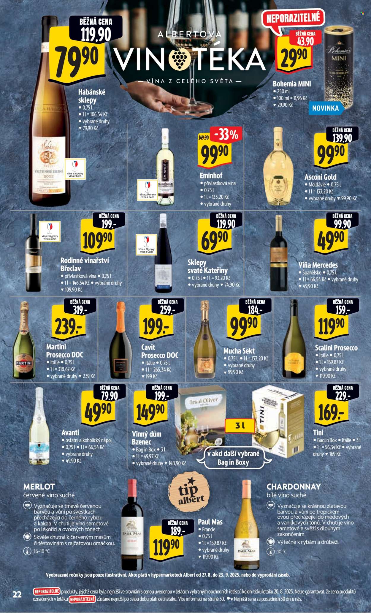 Leták Albert Hypermarket - 27.8.2025 - 2.9.2025. Strana 30