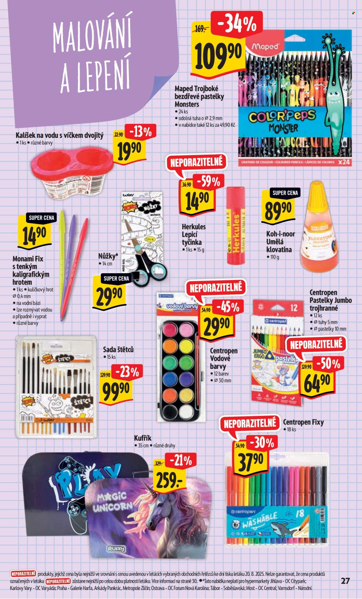 Leták Albert Hypermarket - 27.8.2025 - 2.9.2025. Strana 35