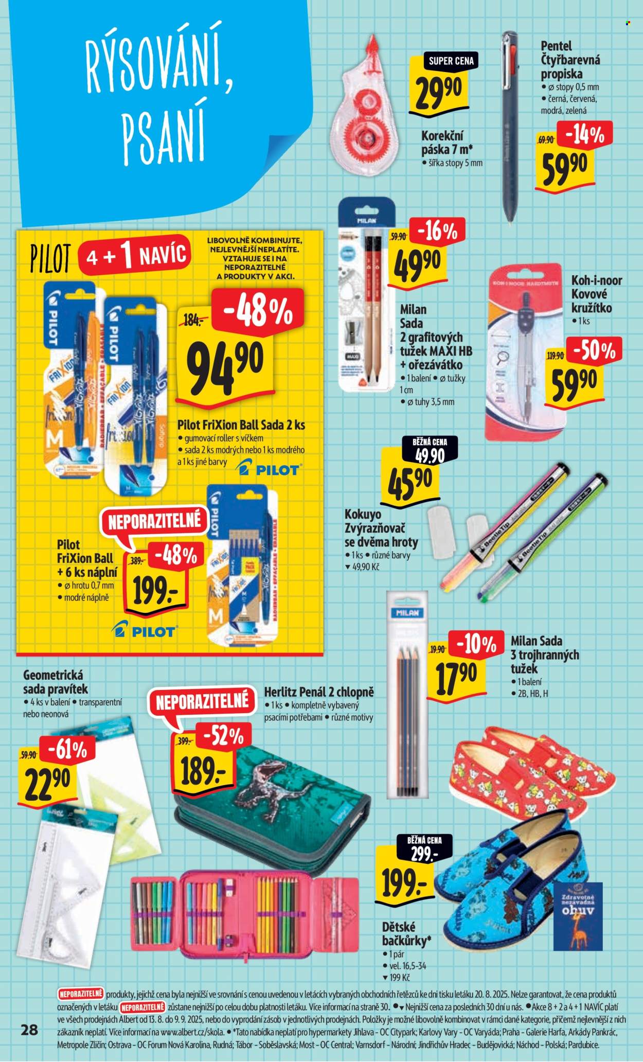 Leták Albert Hypermarket - 27.8.2025 - 2.9.2025. Strana 36