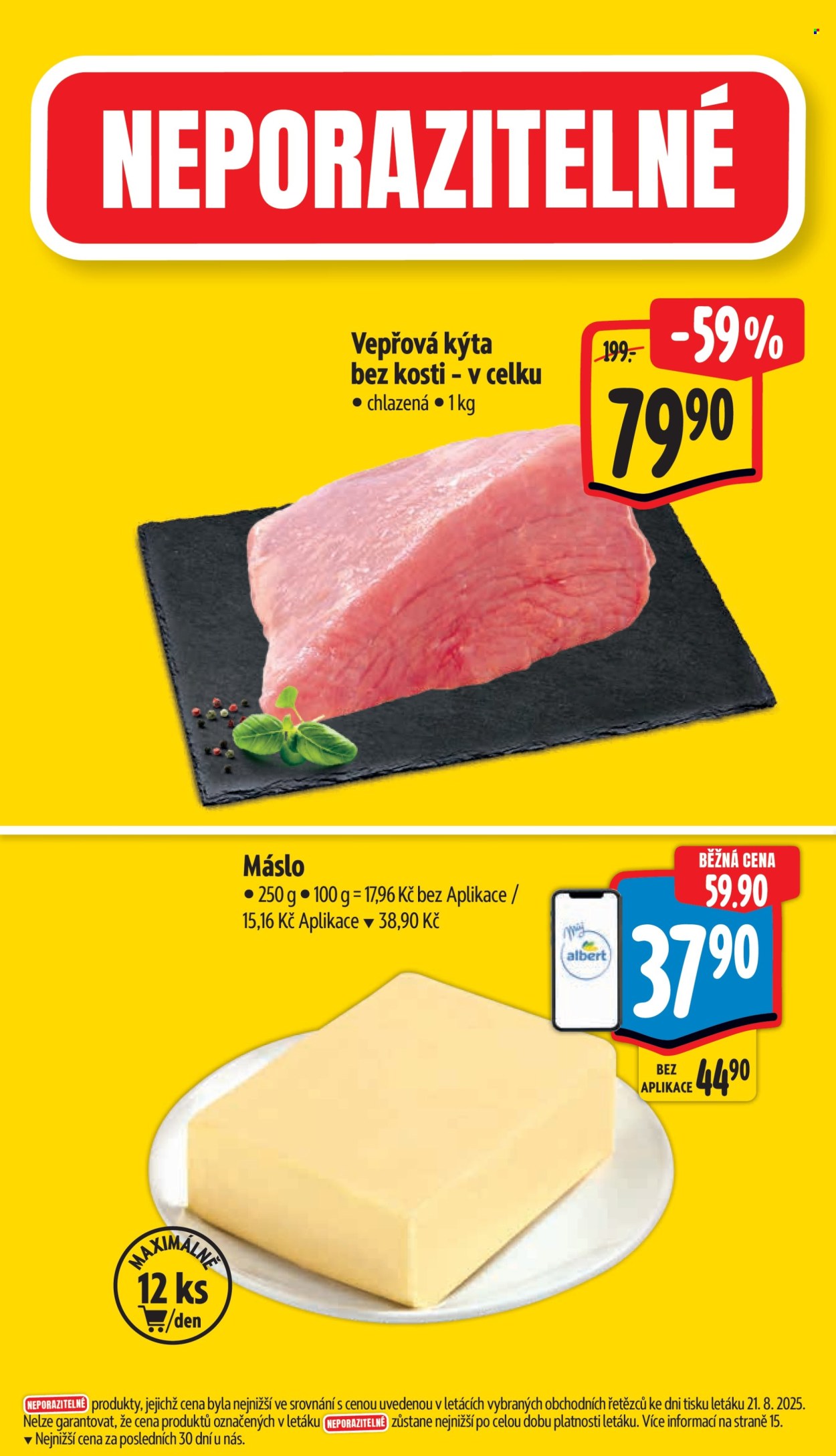 Leták Albert Supermarket - 27.8.2025 - 2.9.2025. Strana 2