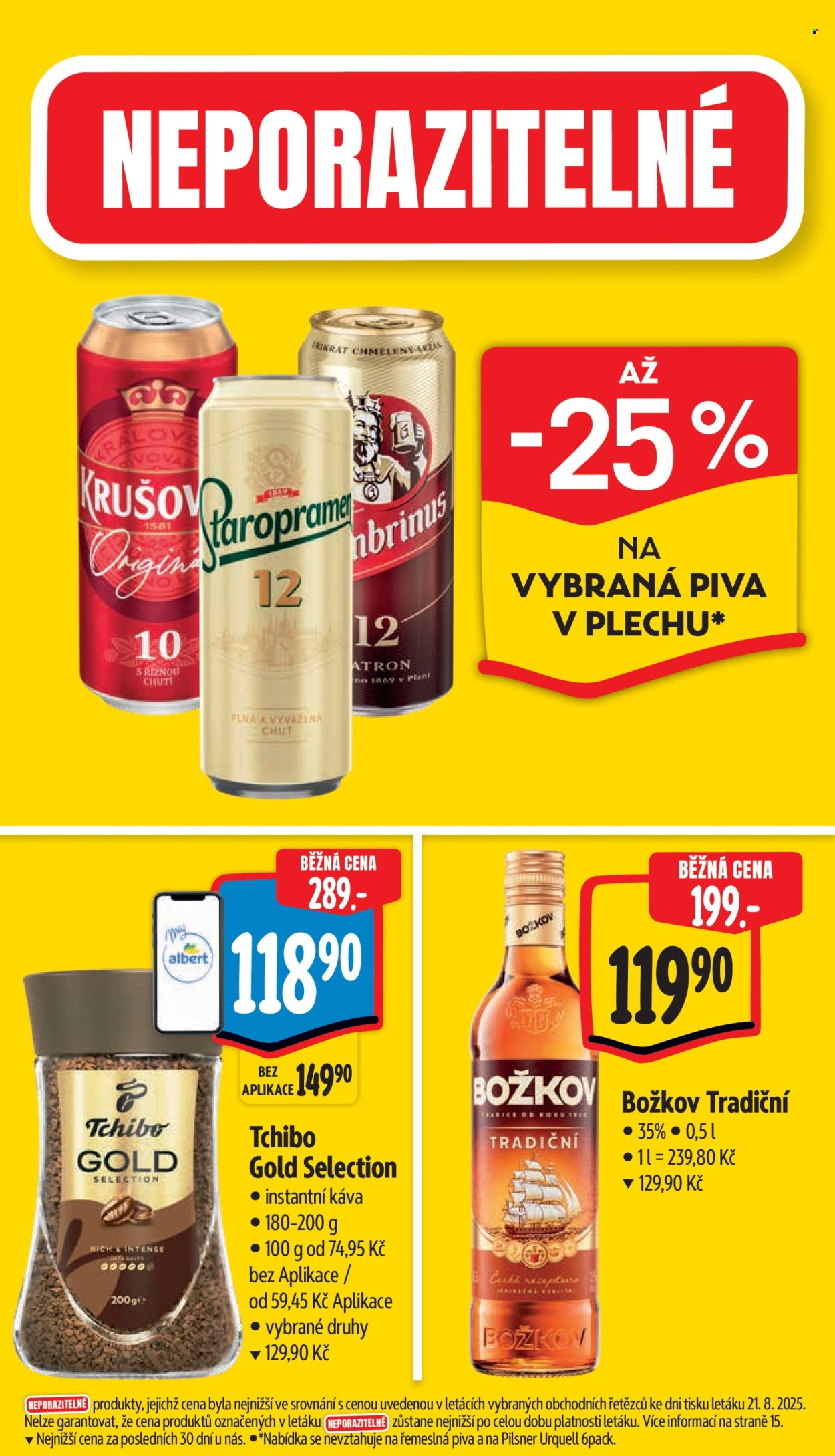Leták Albert Supermarket - 27.8.2025 - 2.9.2025. Strana 5