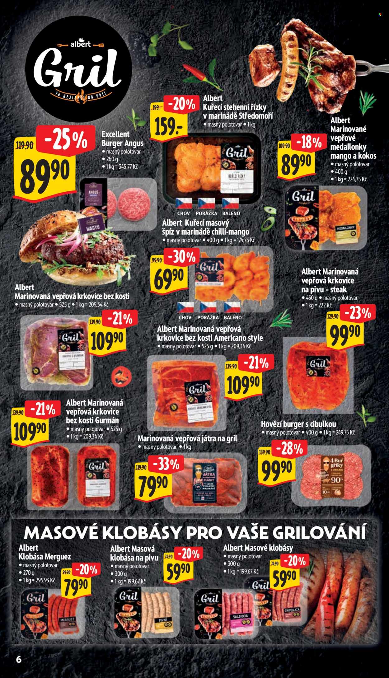 Leták Albert Supermarket - 27.8.2025 - 2.9.2025. Strana 12