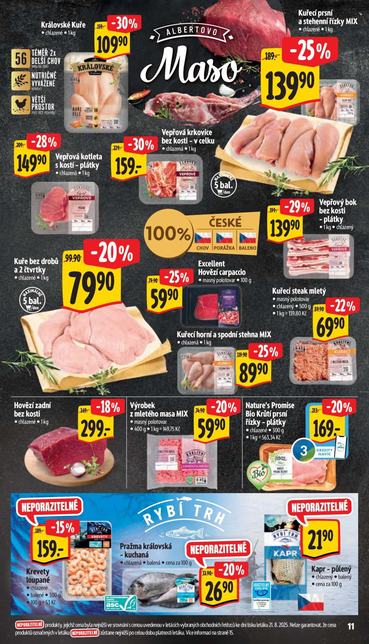 Leták Albert Supermarket - 27.8.2025 - 2.9.2025. Strana 19