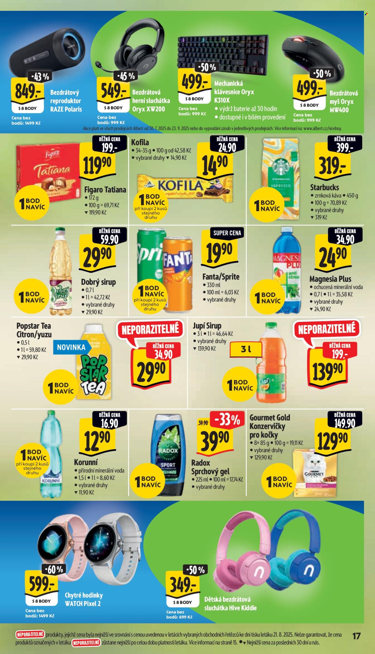 Leták Albert Supermarket - 27.8.2025 - 2.9.2025. Strana 25