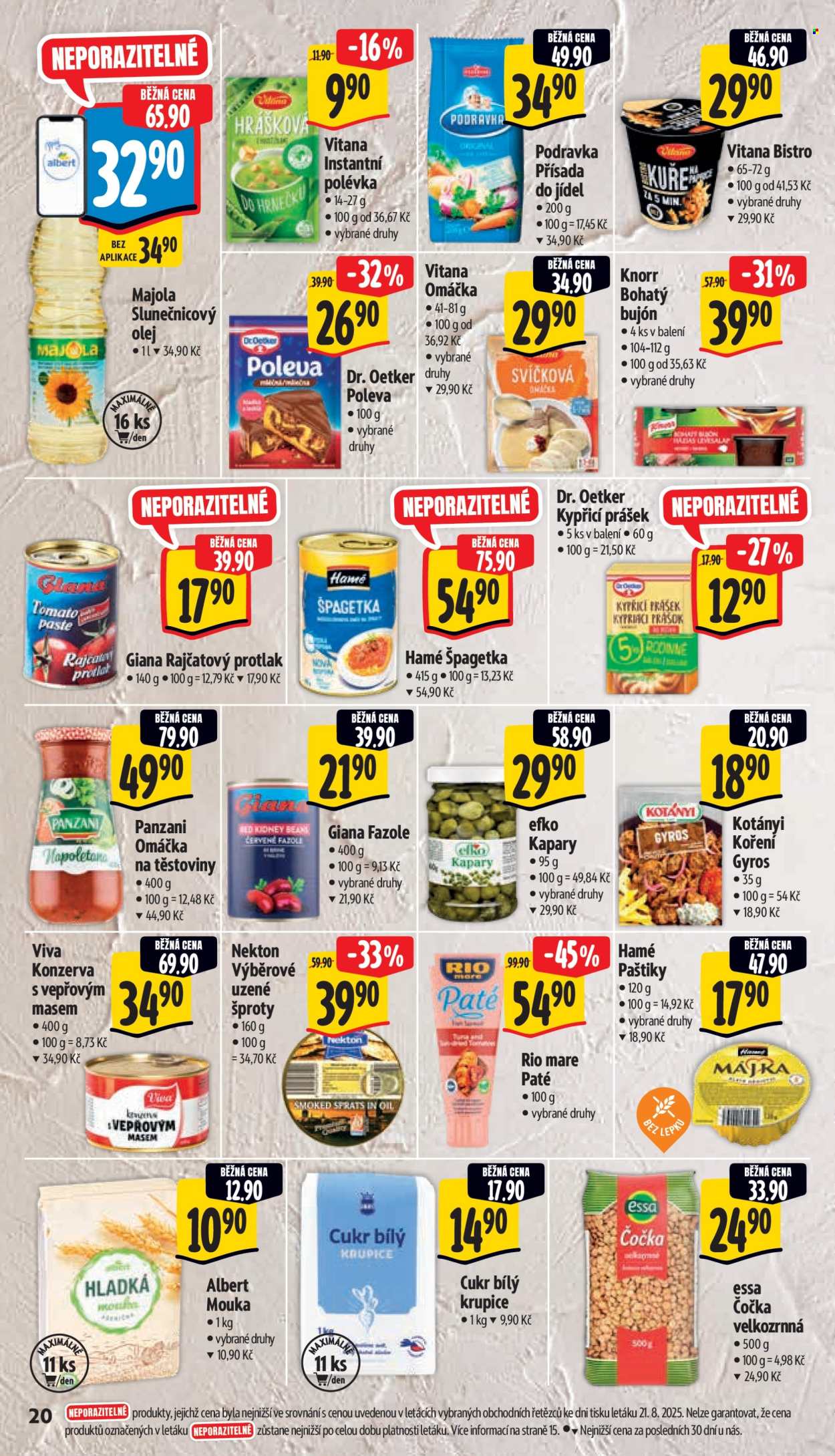 Leták Albert Supermarket - 27.8.2025 - 2.9.2025. Strana 28