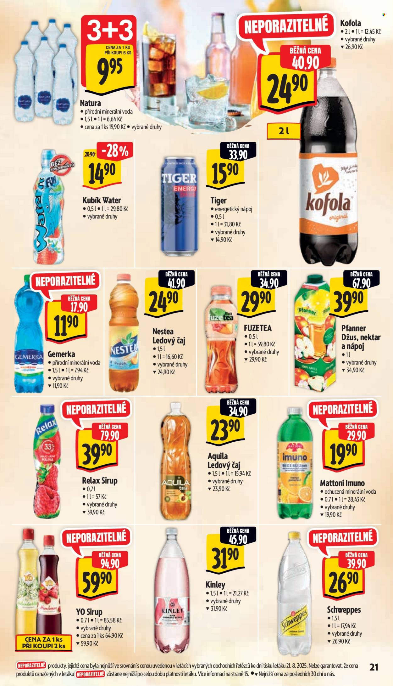 Leták Albert Supermarket - 27.8.2025 - 2.9.2025. Strana 29