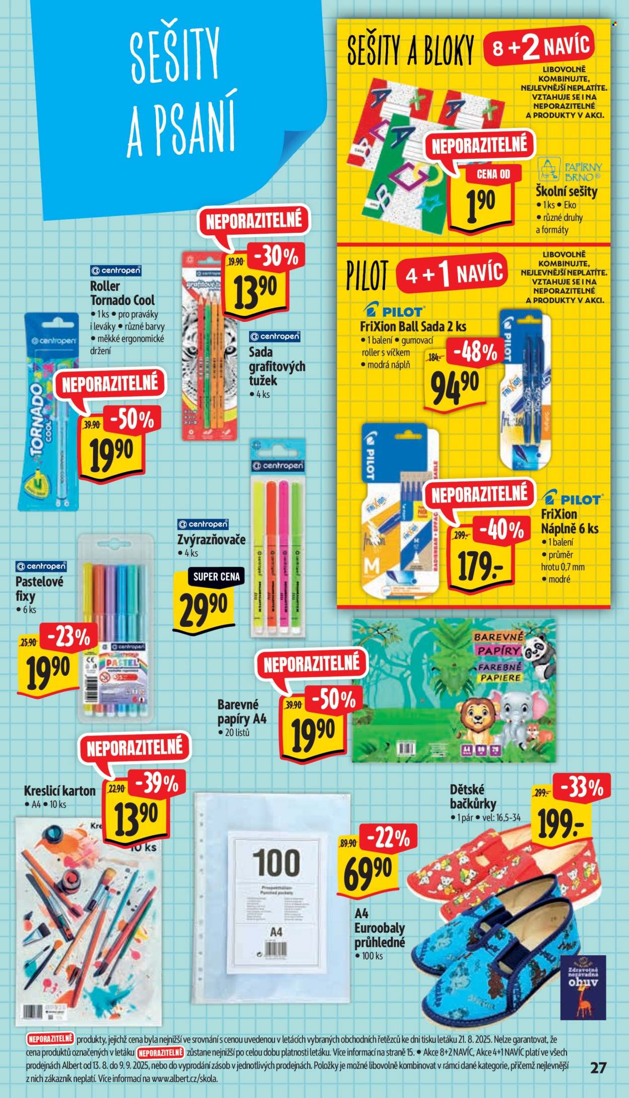 Leták Albert Supermarket - 27.8.2025 - 2.9.2025. Strana 35