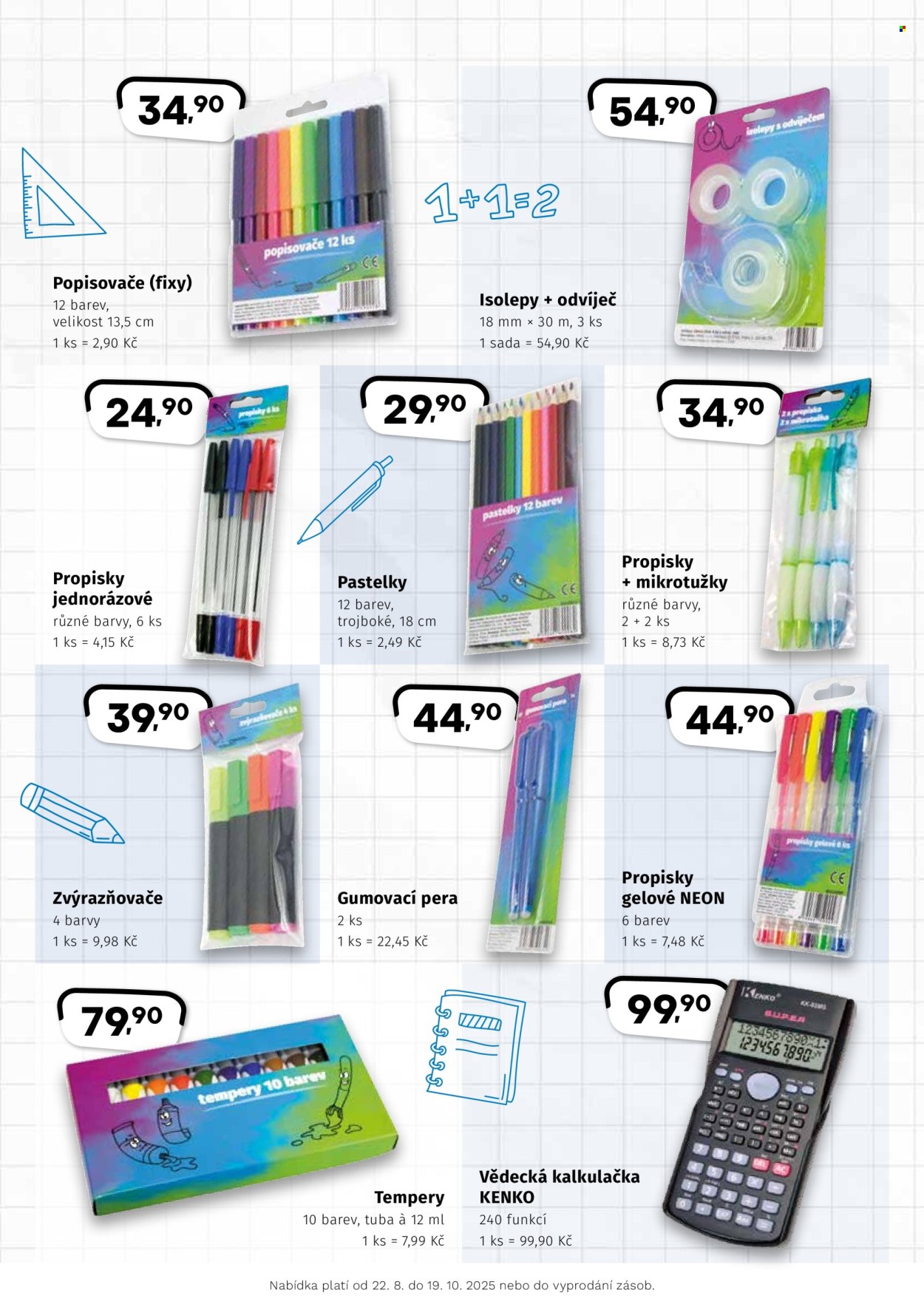 Leták coop JEDNOTA - 22.8.2025 - 19.10.2025. Strana 3