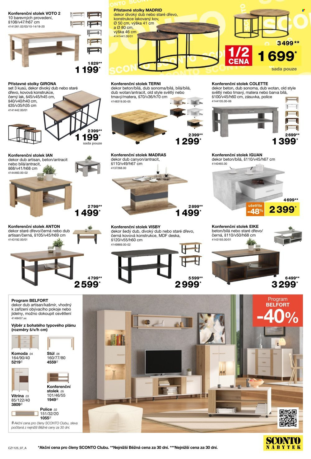Leták SCONTO NÁBYTEK - 27.8.2025 - 23.9.2025. Strana 7