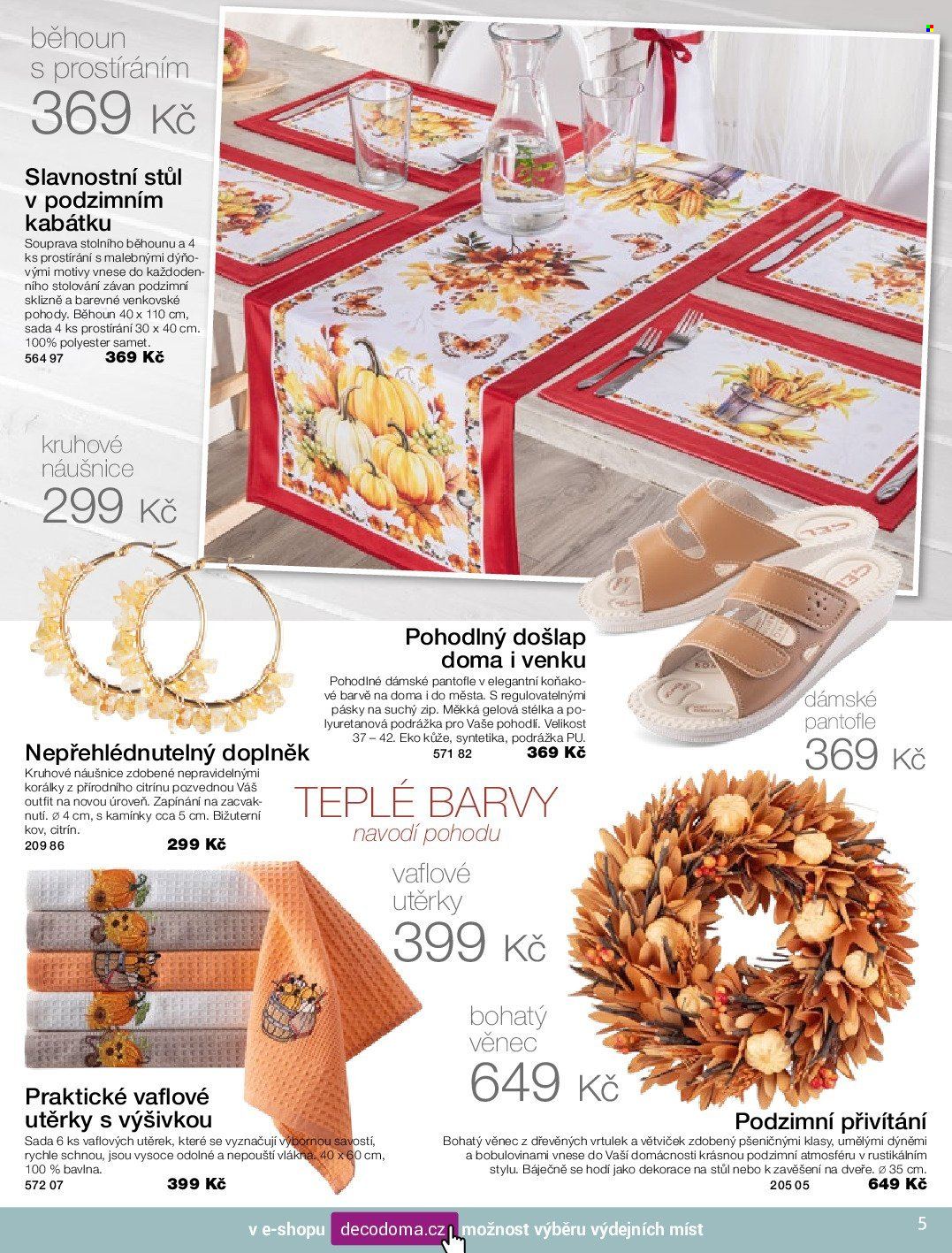 Leták decoDoma. Strana 5