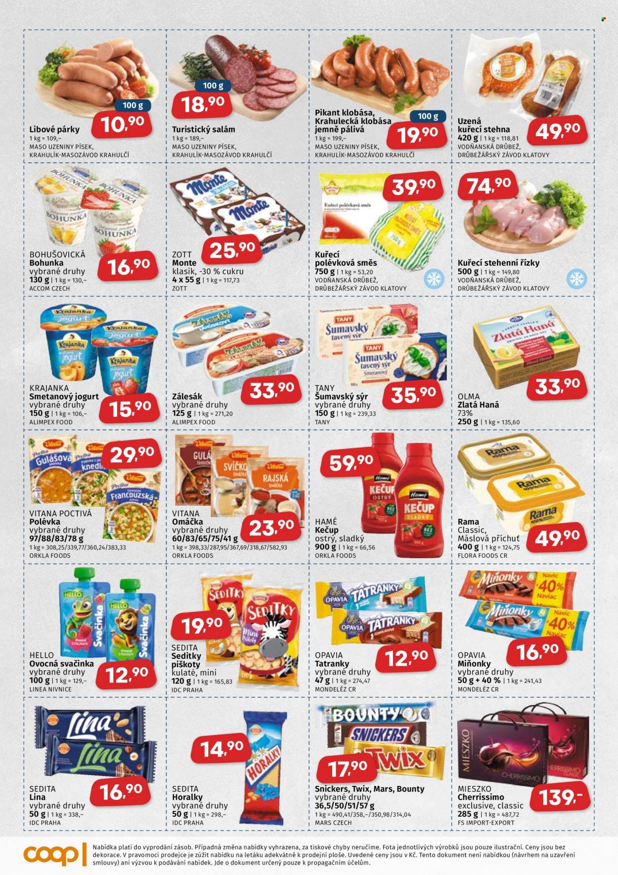 Leták coop JEDNOTA - 27.8.2025 - 9.9.2025. Strana 2