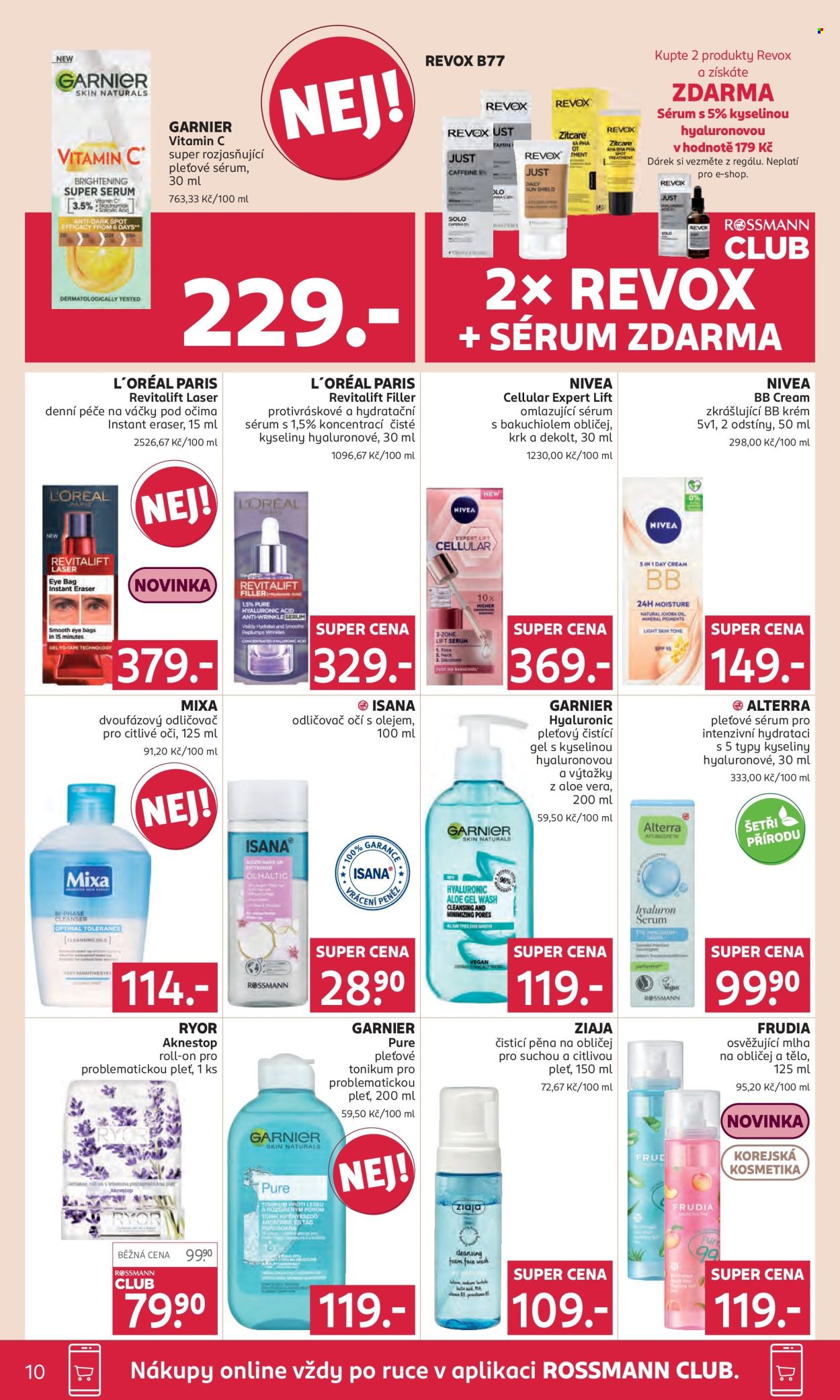 Leták ROSSMANN - 27.8.2025 - 9.9.2025. Strana 10