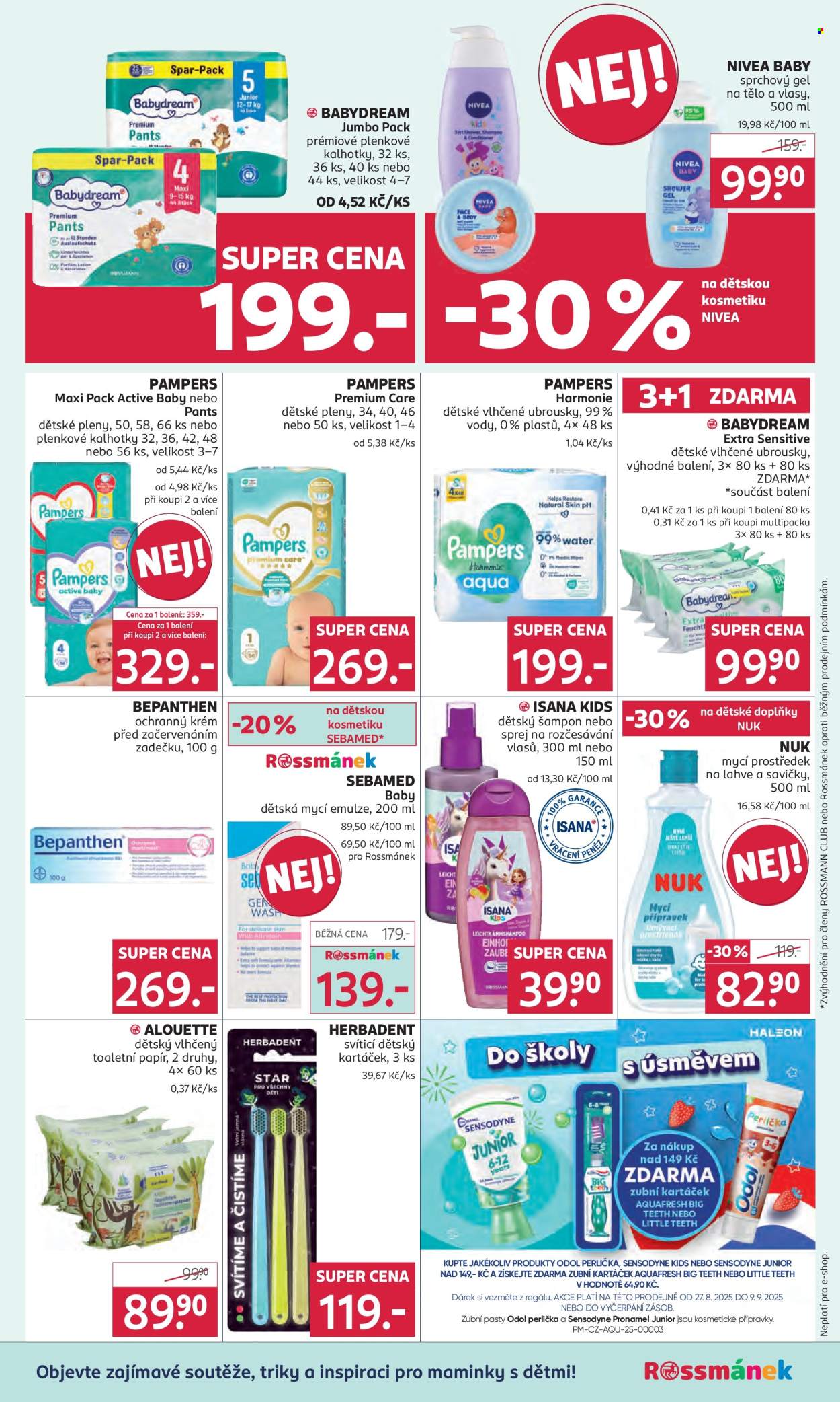 Leták ROSSMANN - 27.8.2025 - 9.9.2025. Strana 15