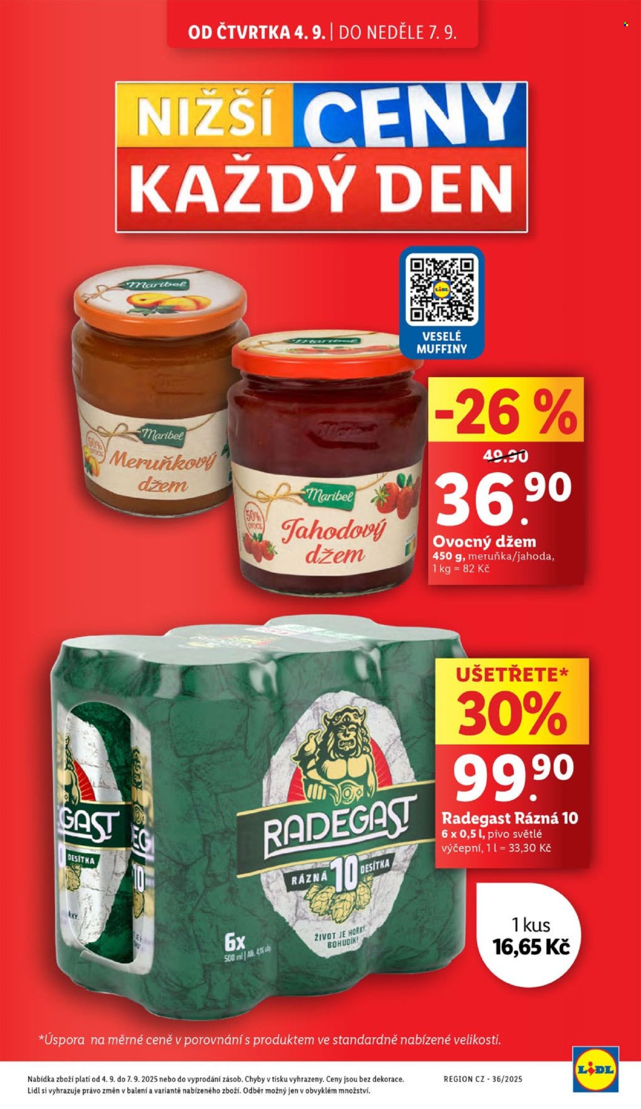 Leták Lidl - 4.9.2025 - 7.9.2025. Strana 5