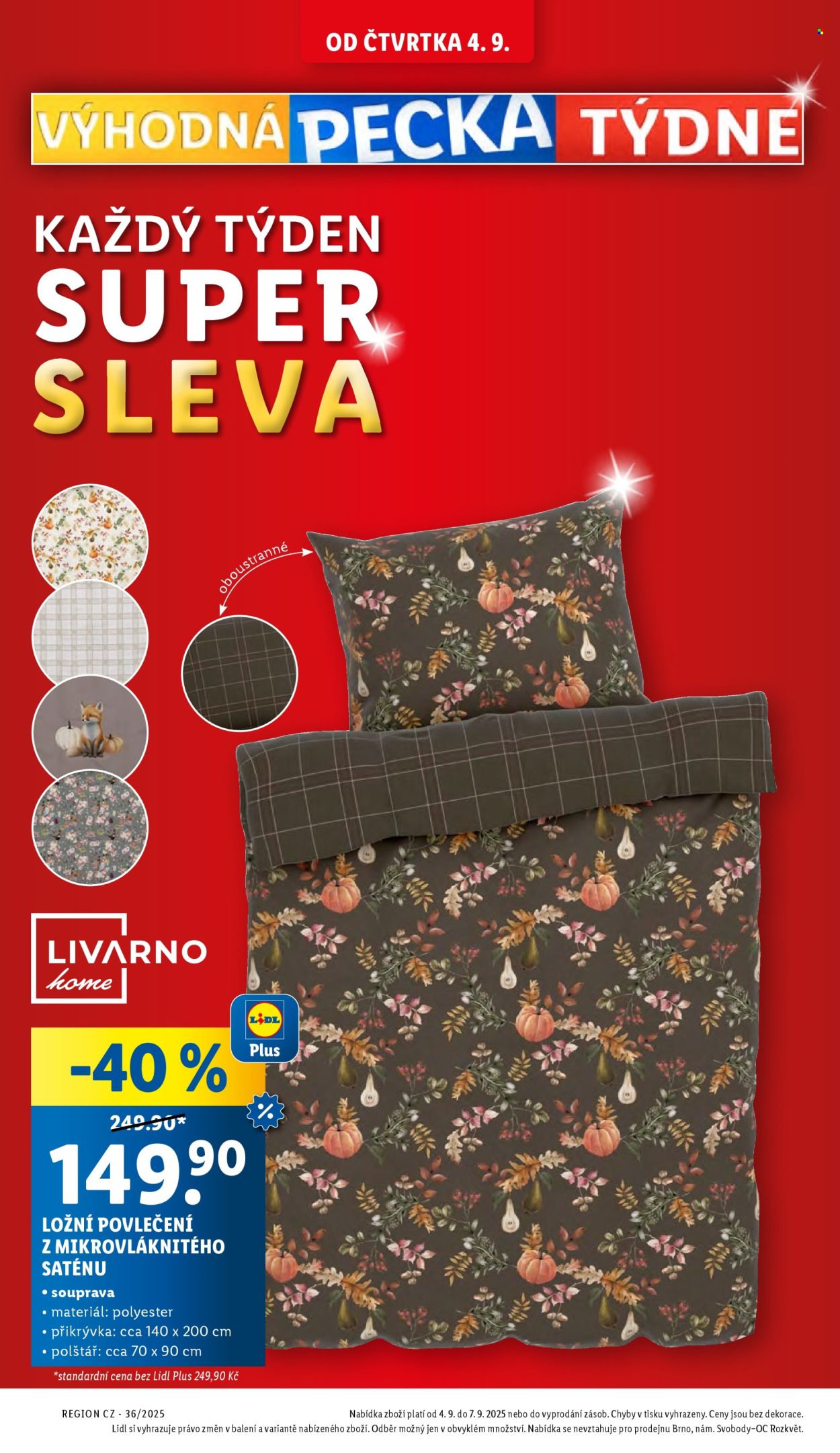 Leták Lidl - 1.9.2025 - 7.9.2025. Strana 20
