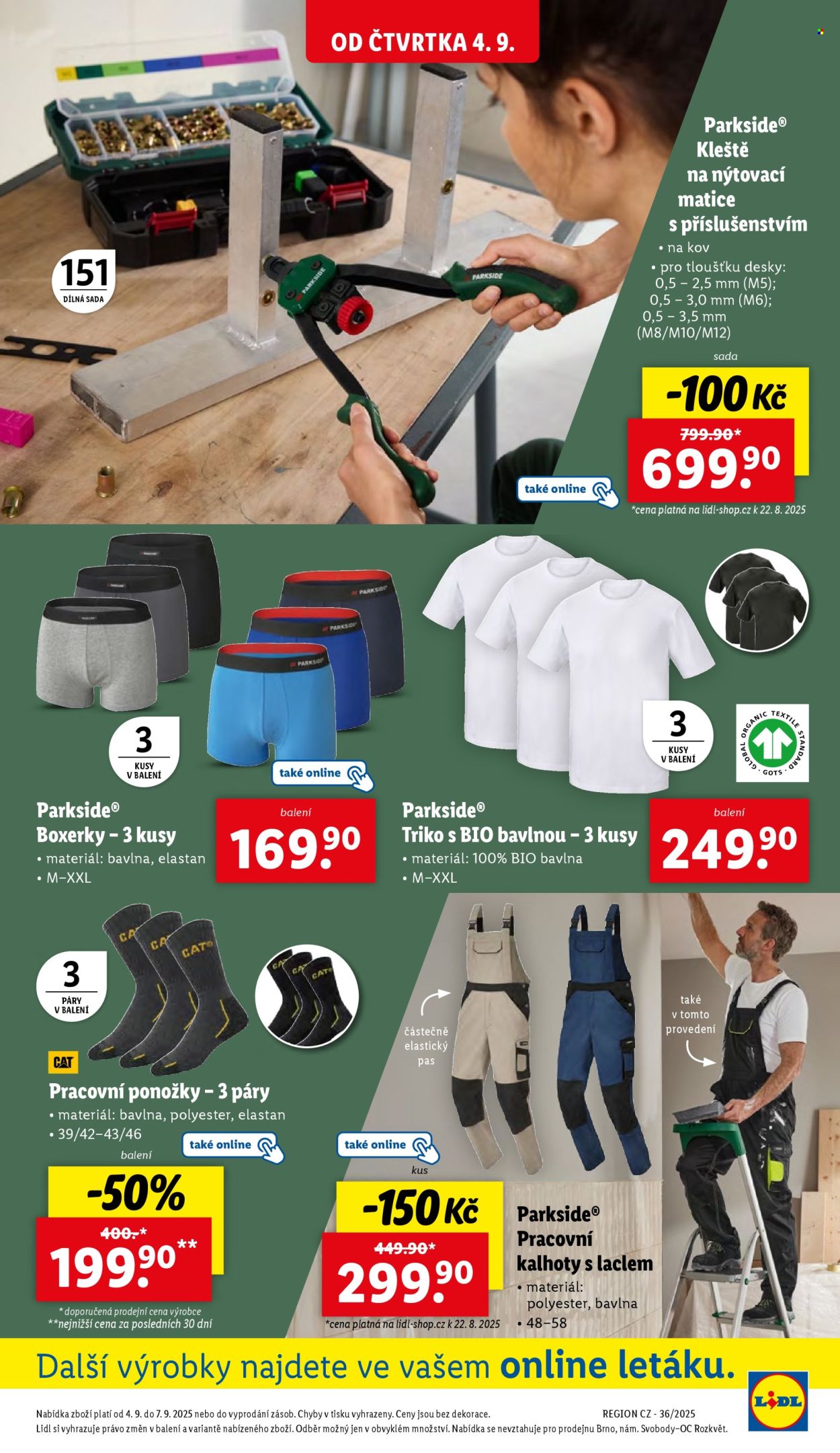 Leták Lidl - 1.9.2025 - 7.9.2025. Strana 27