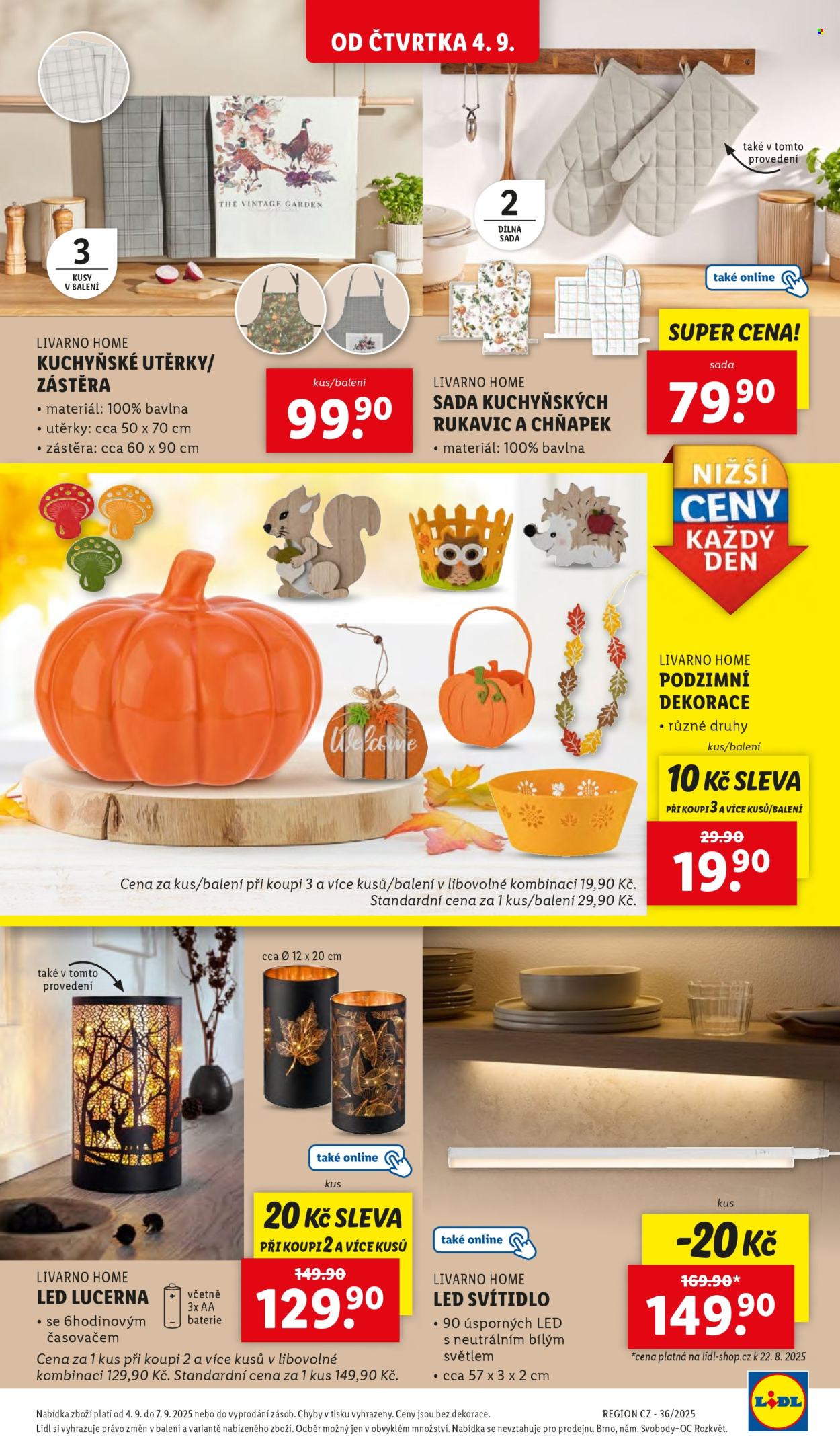 Leták Lidl - 1.9.2025 - 7.9.2025. Strana 31