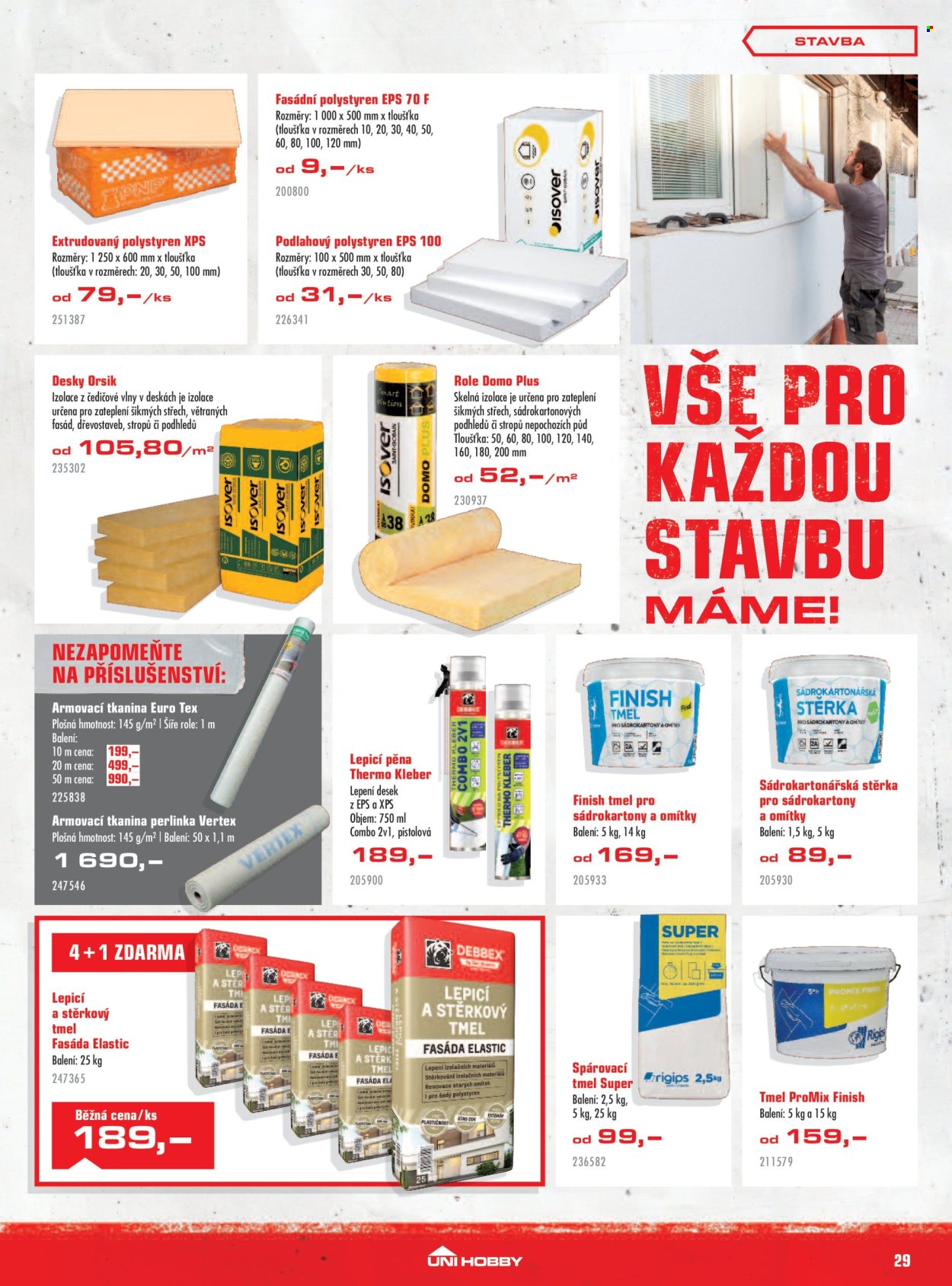 Leták UNI HOBBY - 28.8.2025 - 28.9.2025. Strana 29