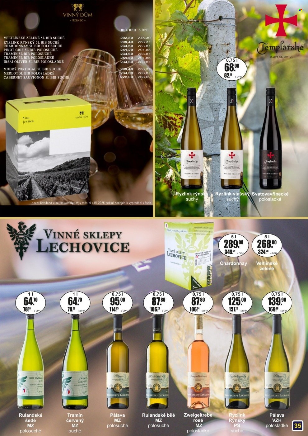 Leták Adam velkoobchod Šternberk - 1.9.2025 - 30.9.2025. Strana 35