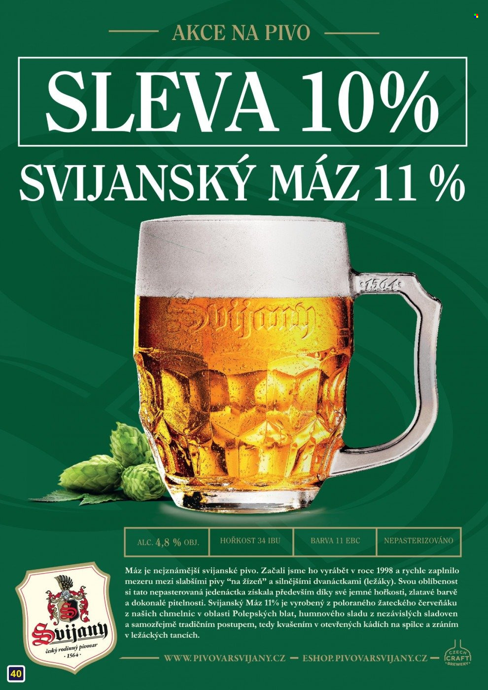 Leták Adam velkoobchod Šternberk - 1.9.2025 - 30.9.2025. Strana 40