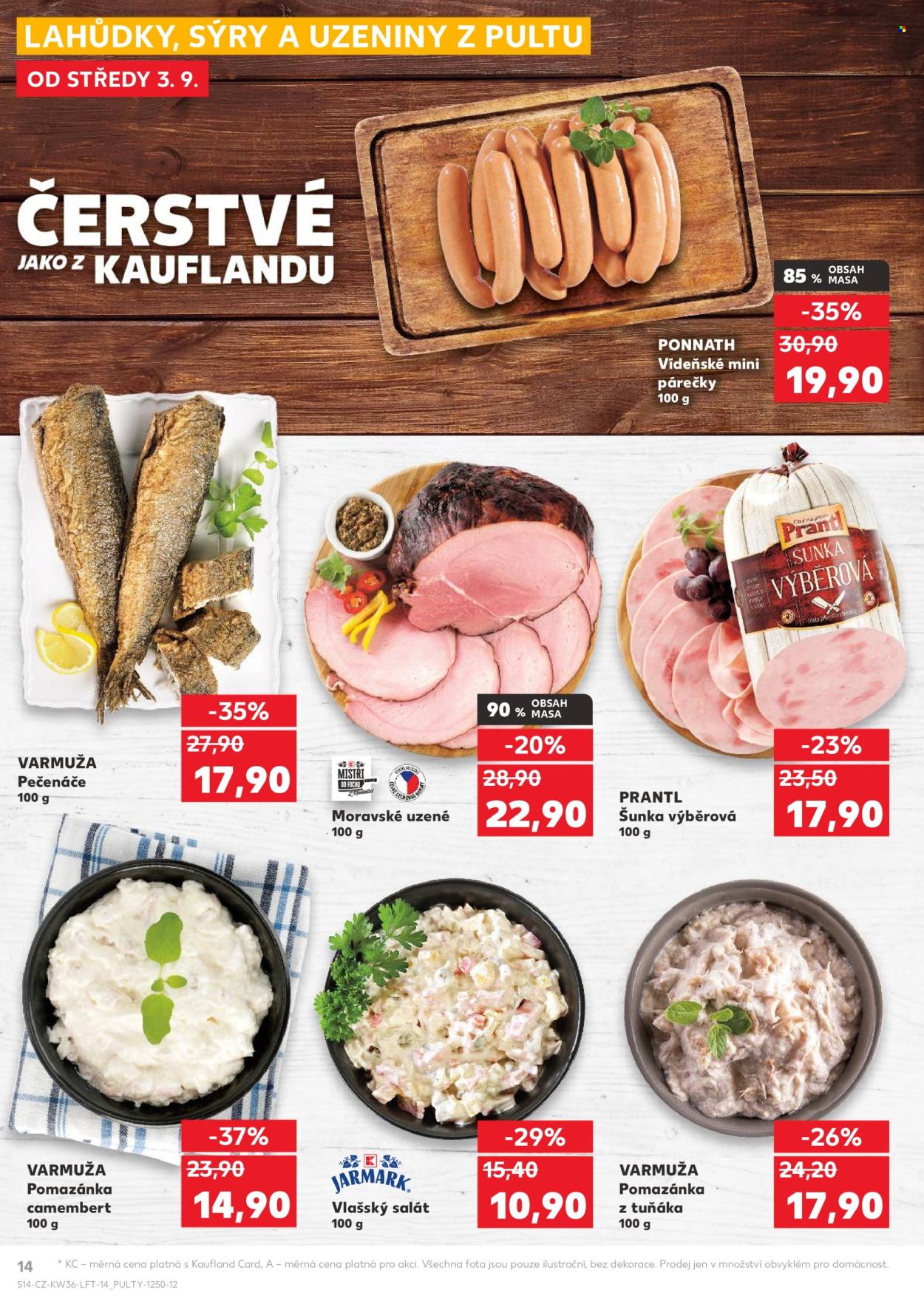 Leták Kaufland - 3.9.2025 - 9.9.2025. Strana 14
