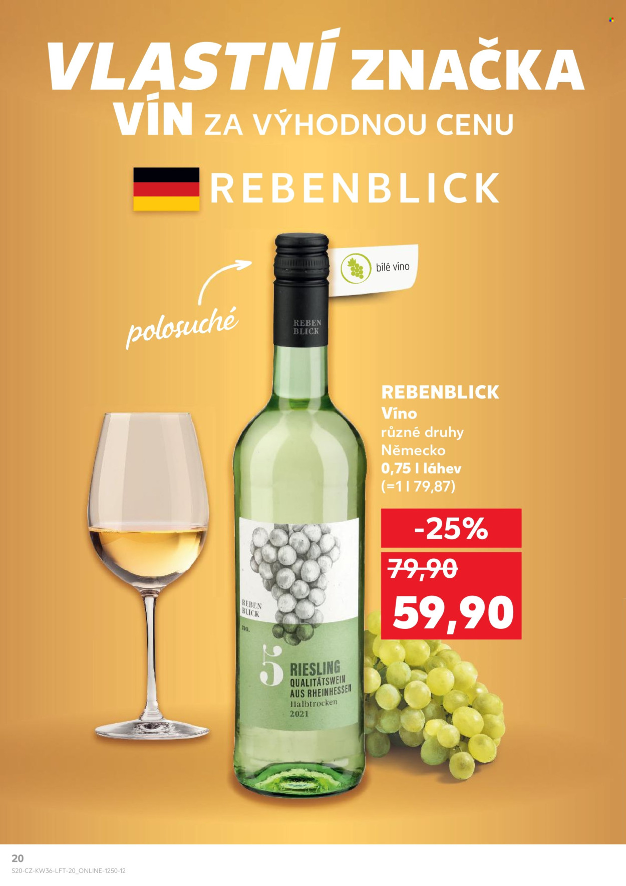 Leták Kaufland - 3.9.2025 - 9.9.2025. Strana 20